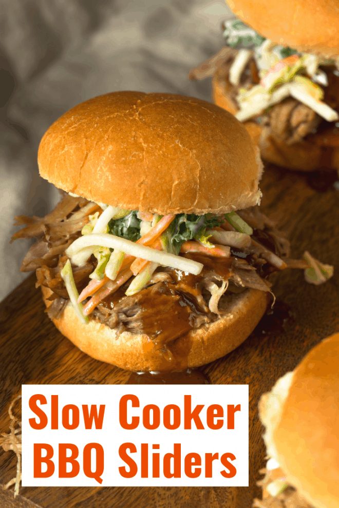 Slow Cooker BBQ Sliders