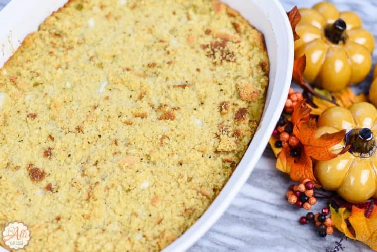 Mom's Cornbread Dressing