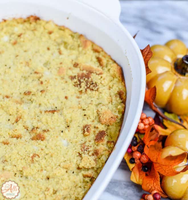 Mom's Cornbread Dressing