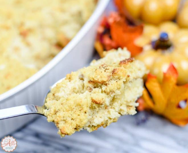 Mom's Cornbread Dressing