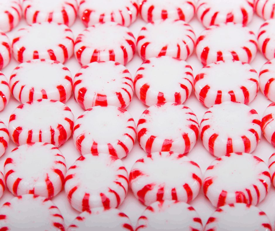 Homemade Peppermint Candy Serving Tray An Alli Event