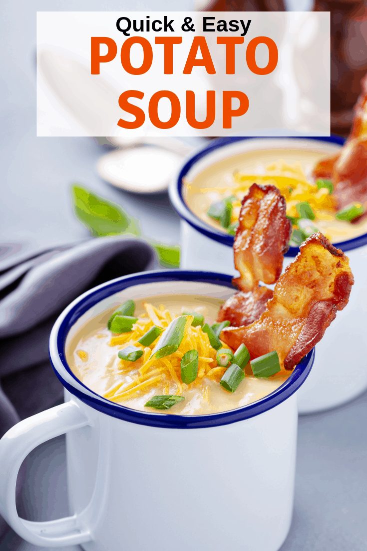 Quick & Easy Baked Potato Soup Is Delicious - An Alli Event