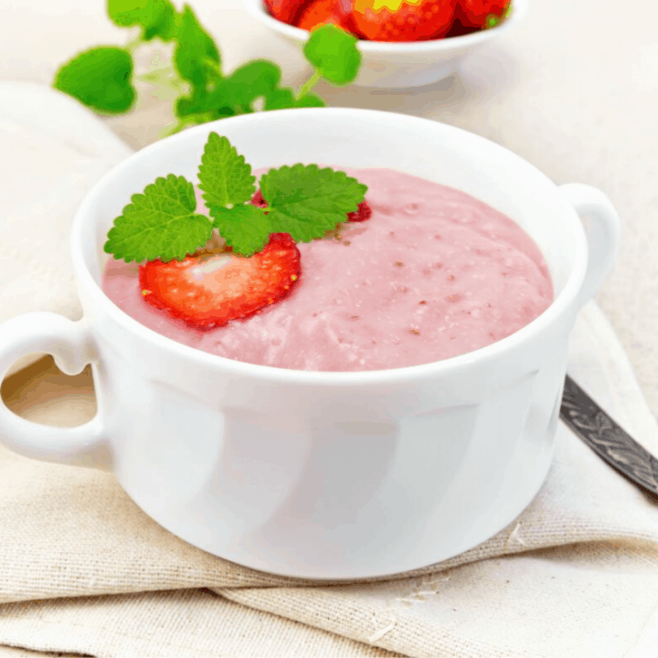Chilled Strawberry Soup