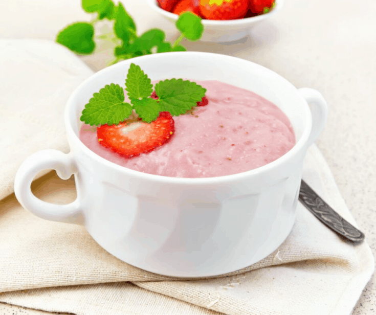 Chilled Strawberry Soup
