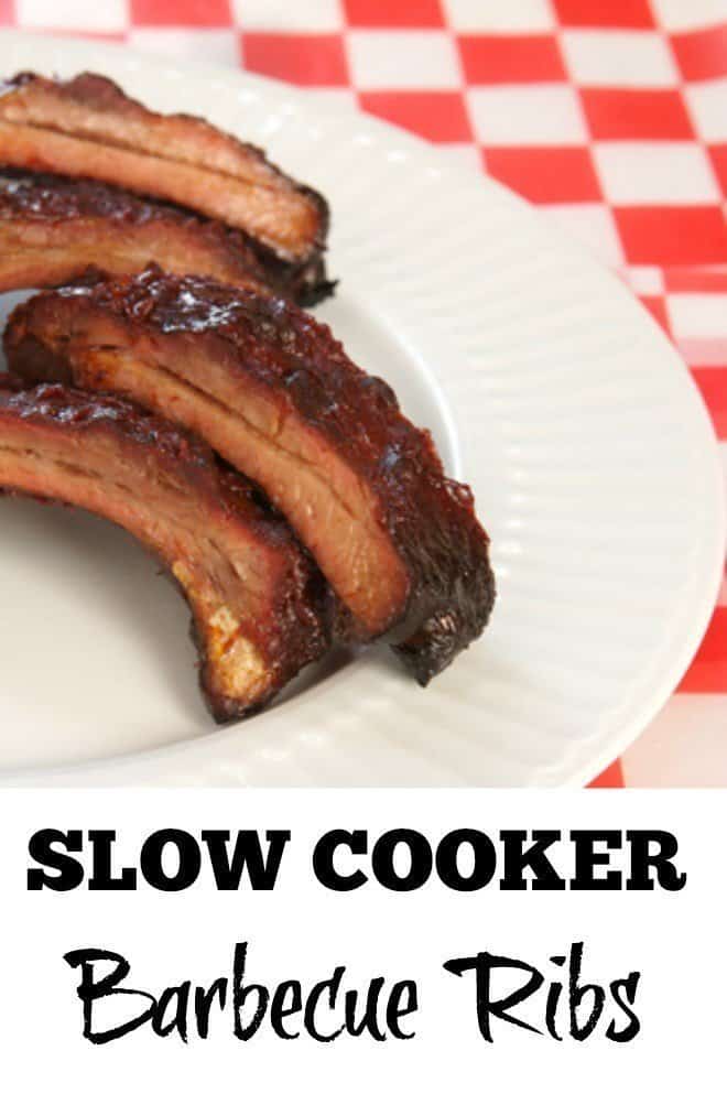 Slow Cooker Barbecue Ribs