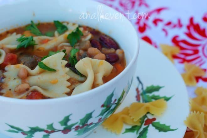 Pasta e Fagioli and Sweet Potato Soup