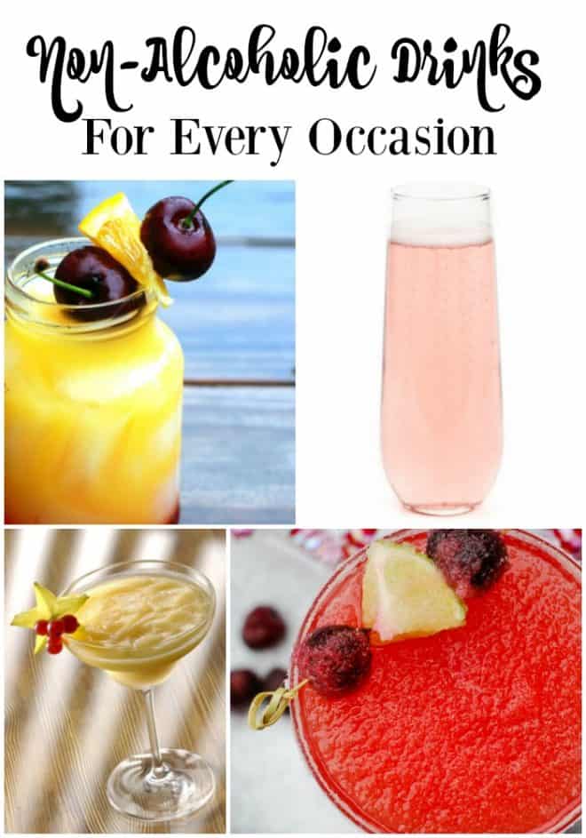 I've included all my favorite recipes for non-alcoholic drinks. There's one for every occasion. 