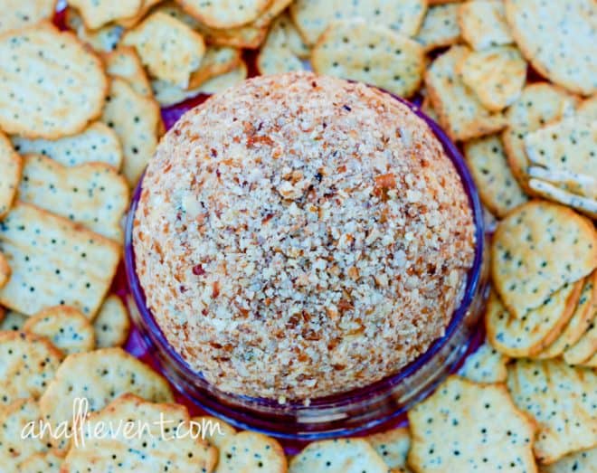 Amazing Party Dips - Pineapple Cheese Ball