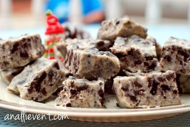 cookies and cream fudge