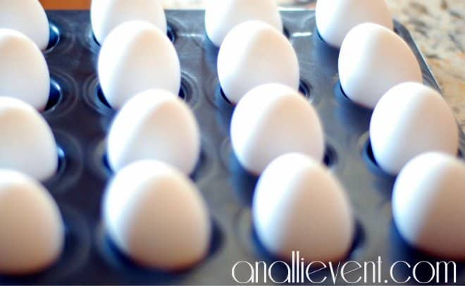 oven boiled eggs