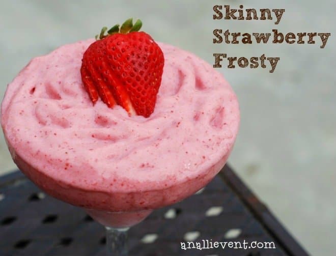 Skinny Strawberry Frosty