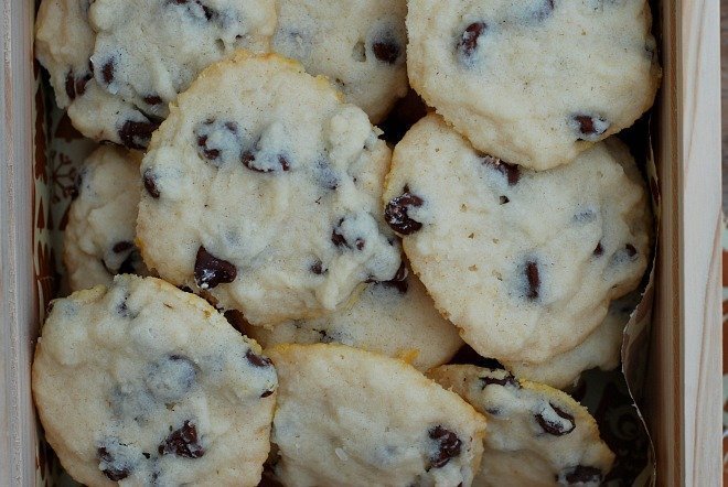 Chocolate Chip Cheesecake Holiday Cookies including Shortbread Chocolate Chip Cookies