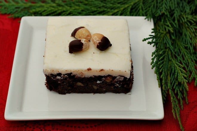 Mississippi Mud Brownies and Macadamia Nut Brownies