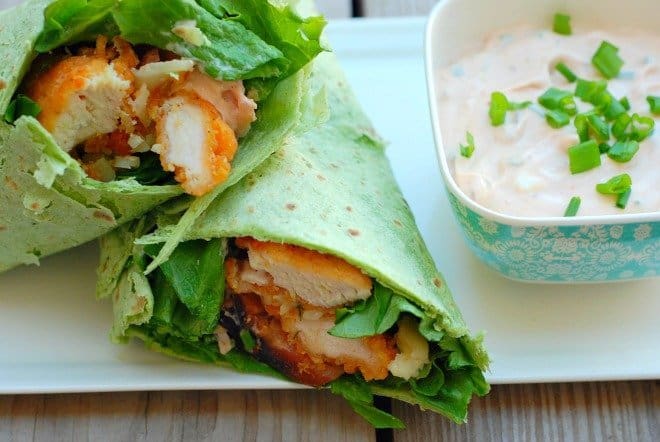 Chicken Cordon Bleu Wrap