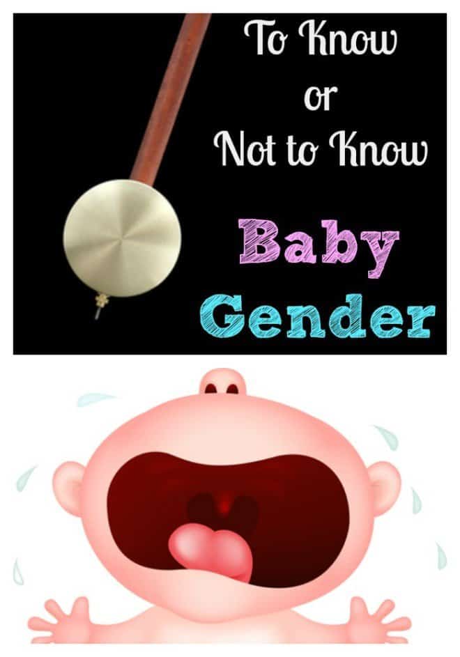 To Know or Not to Know Baby Gender Collage