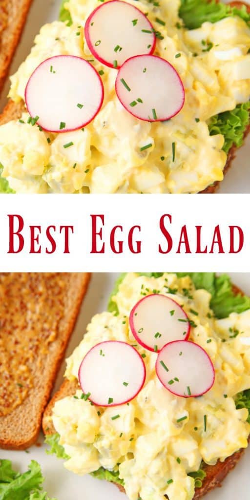 Zippy Egg Salad on Wheat Bread