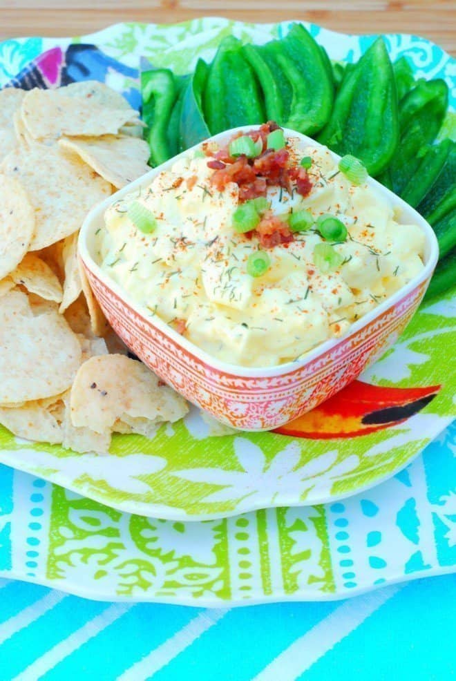 Amazing Party Dips - Zippy Egg Salad Dip