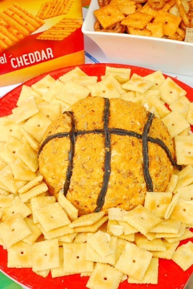 Slam Dunk Cheeze-It Cheeseball