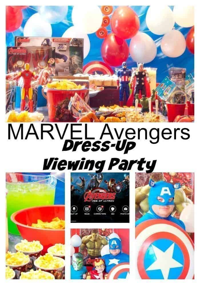 MARVEL Avengers Dress-Up Viewing Party