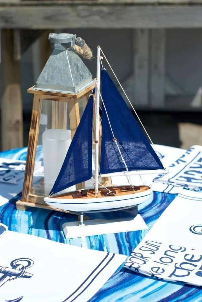 Nautical Themed Cookout & Free Printable