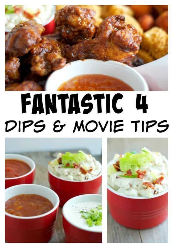 4 Dips & Tips for Movie Night at Home