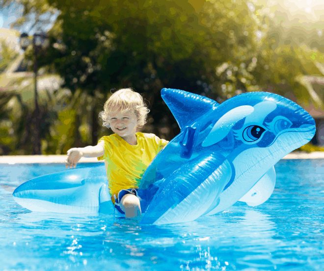 Shark Week Party Ideas - Pool Party