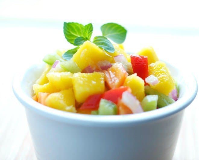 Sweet & Spicy Mango Salsa