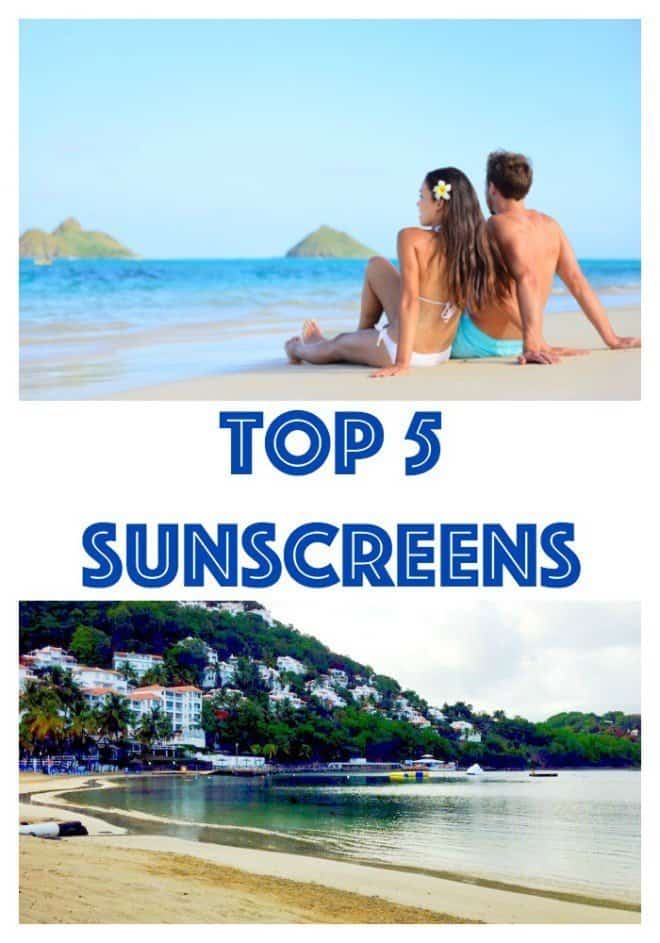 The 5 Top Sunscreens