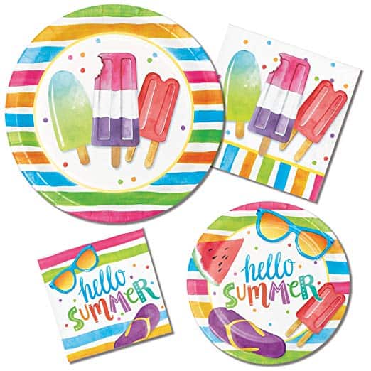 Pool Party Tableware