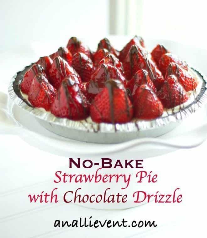 No-Bake Strawberry Pie