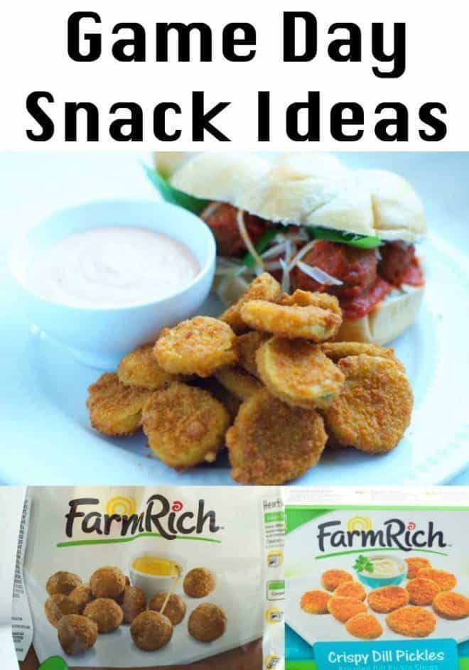 Game Day Snack Ideas