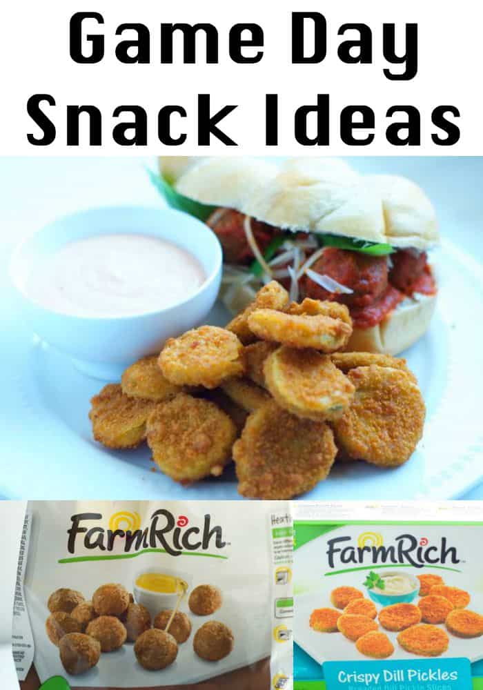 Game Day Snack Ideas