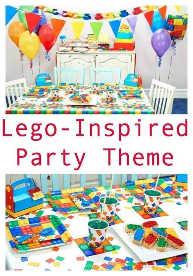 Lego Inspired Party Theme