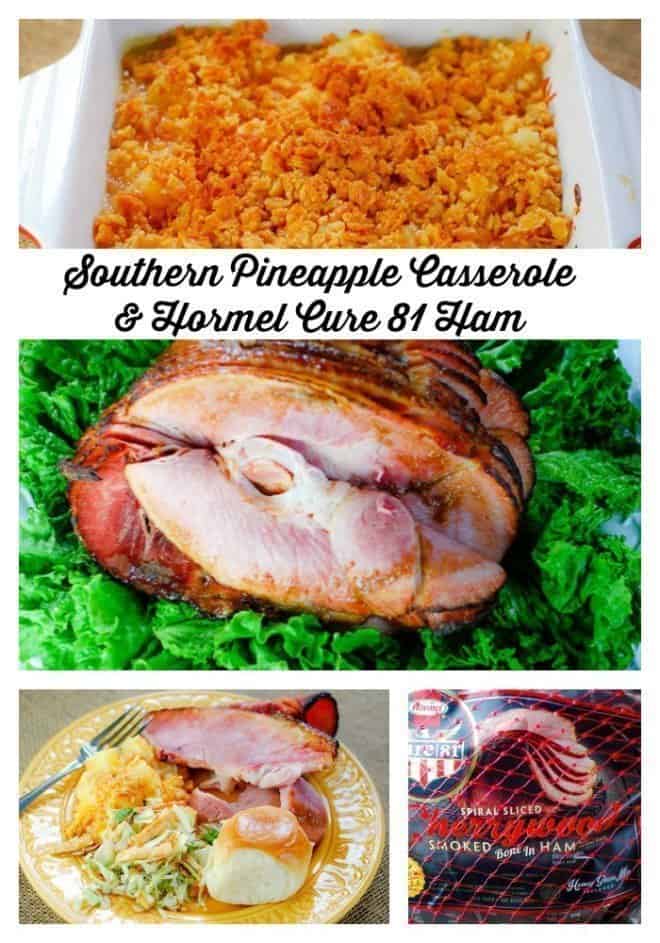 Southern Pineapple Casserole pairs perfectly with Hormel Cure 81 Bone-In Cherrywood Ham.
