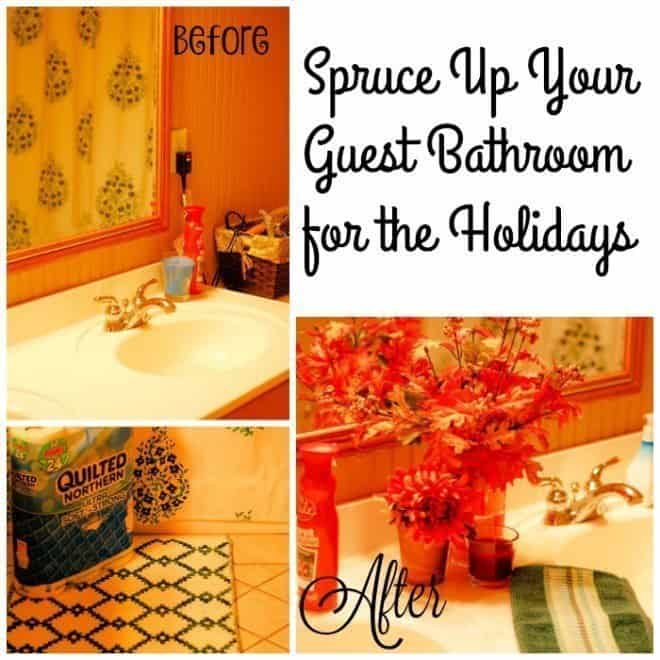 Spruce Up Your Guest Bathroom for the Holidays