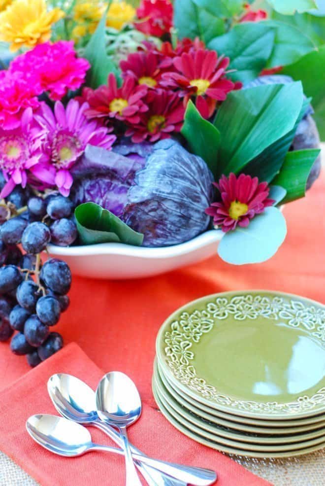 Low Cost Thanksgiving Day Centerpiece