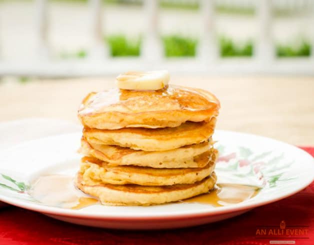 Stack of Sweet Potato Pancakes