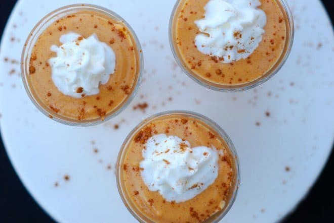 Light Butterscotch Pumpkin Mousse - You'll never miss the calories and fat!