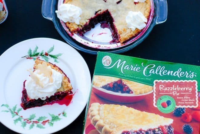 Festive Razzleberry Pie