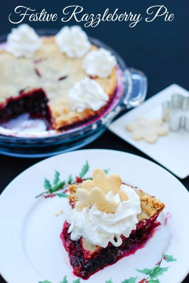 Festive Razzleberry Pie