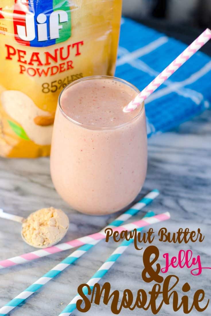 Peanut Butter & Jelly Smoothie