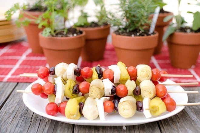 Antipasto Skewers