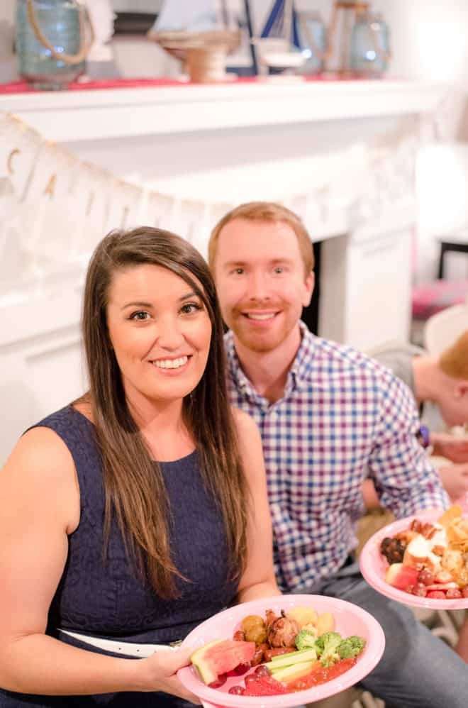 nautical themed bridal shower - caitlin and david