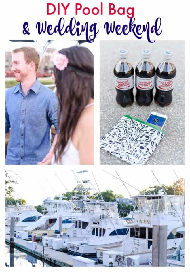 DIY Pool Bag and Wedding Weekend #BestSummerMemories #Ad