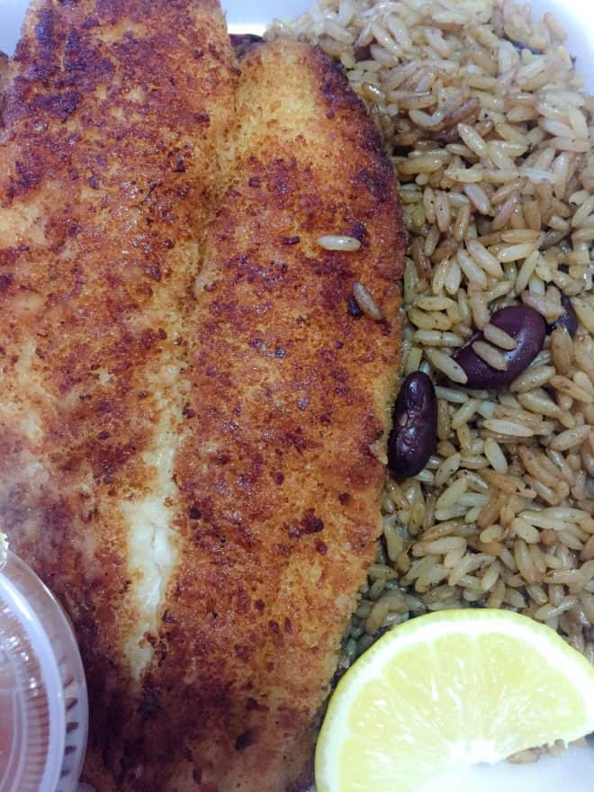 Coconut Crusted Grouper is served at Mr. Grouper's in Provo, Turks and Caicos