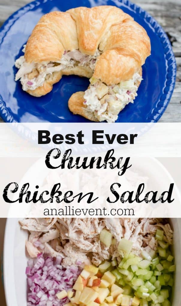 There's a reason that my chunky chicken salad is requested over and over. It's the best I've ever tasted plus it's my husband's favorite. Click the photo to get the recipe or save for later. 