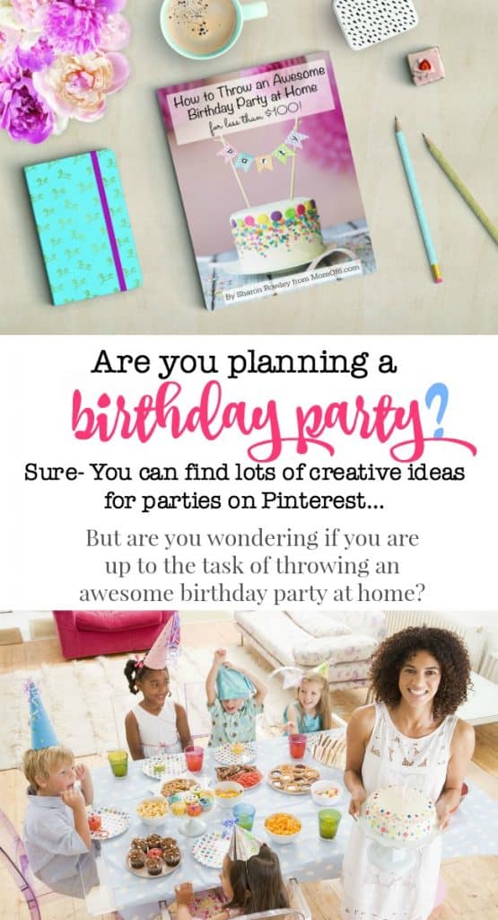 This book has everything you need to thrown an awesome birthday party for your child.