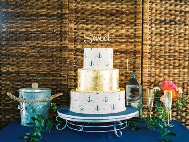 Wedding Cake - Nautical Wedding