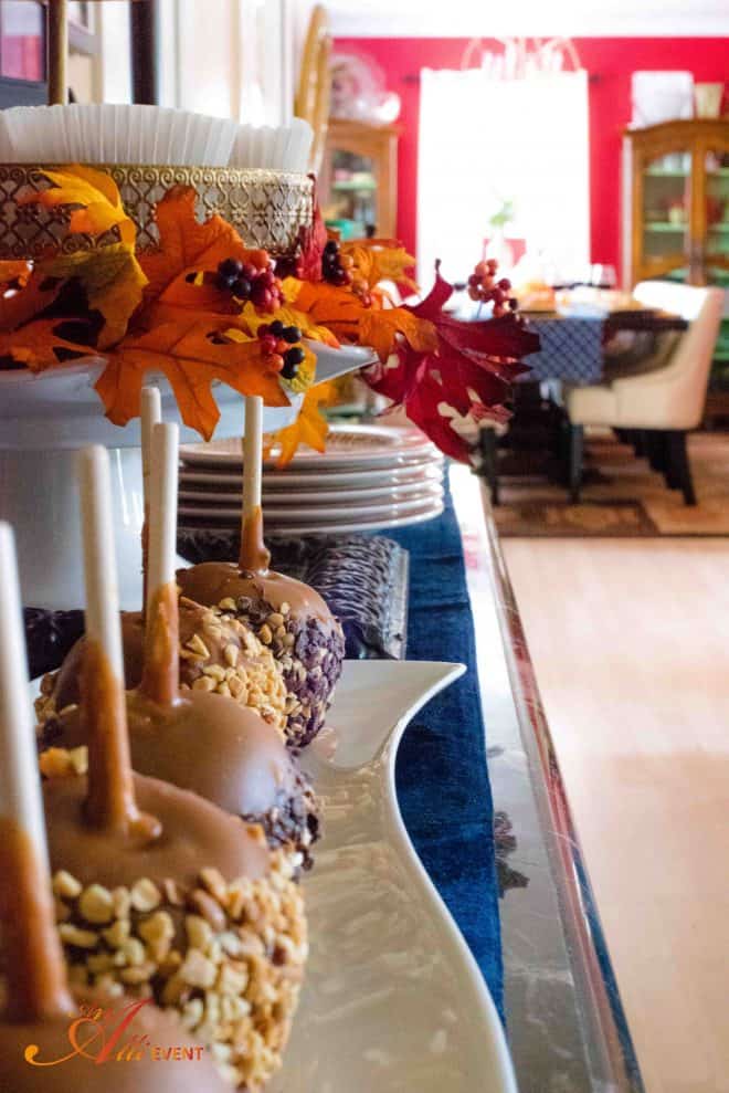 Buffet Table - Fall Home Tour