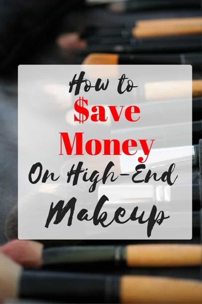 I love high-end makeup, but I don't like paying full price. What's a girl to do? Here's how I save money when buying high-end makeup. 